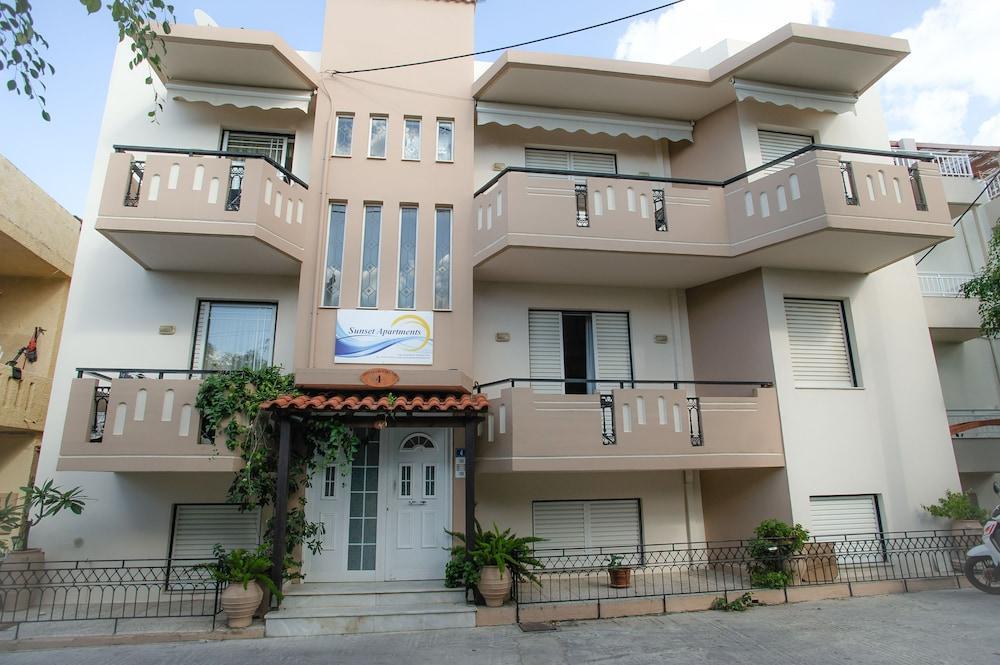 Sunset Seaside Apartments & Studios Ретимно Экстерьер фото