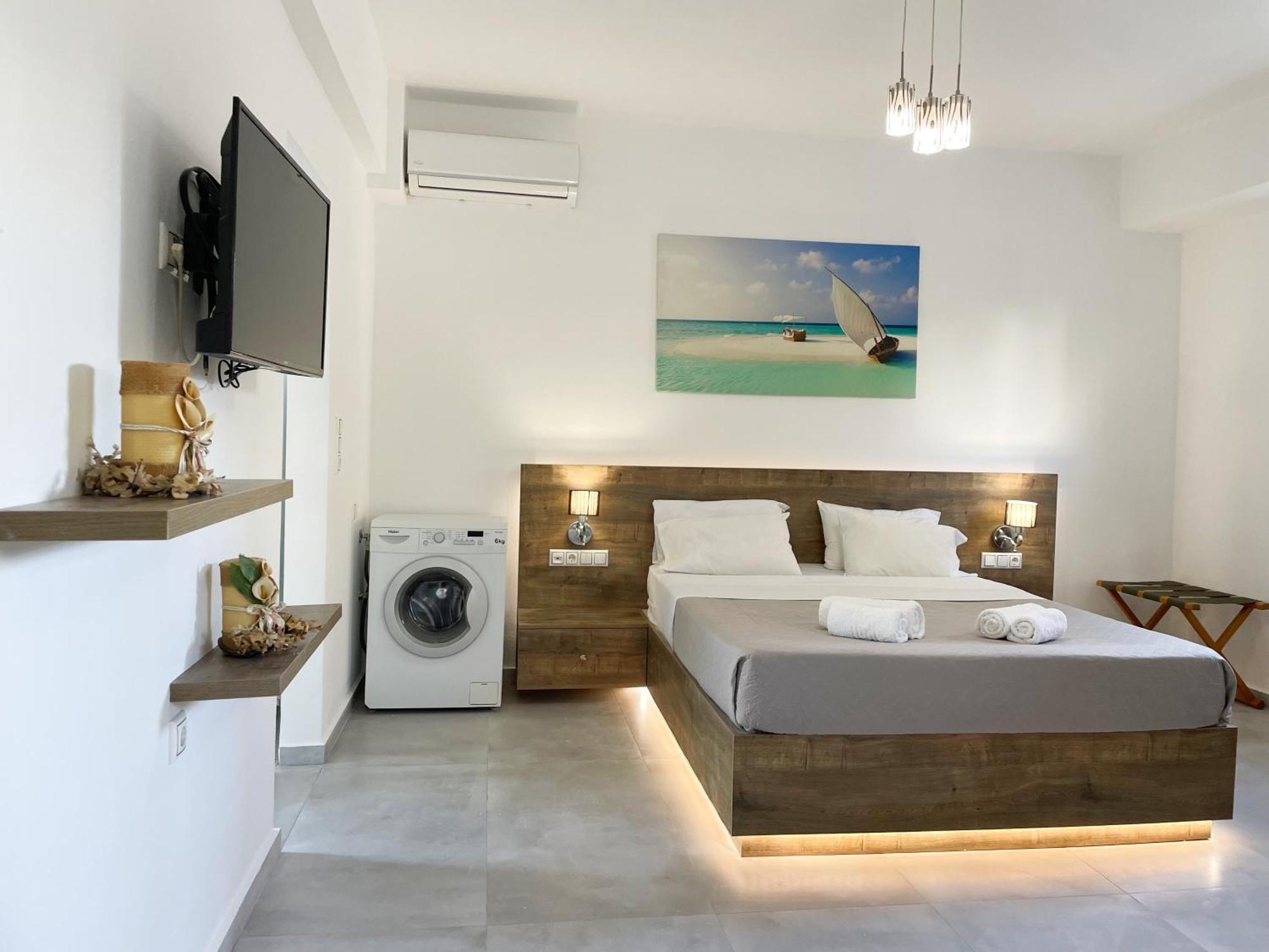 Sunset Seaside Apartments & Studios Ретимно Экстерьер фото