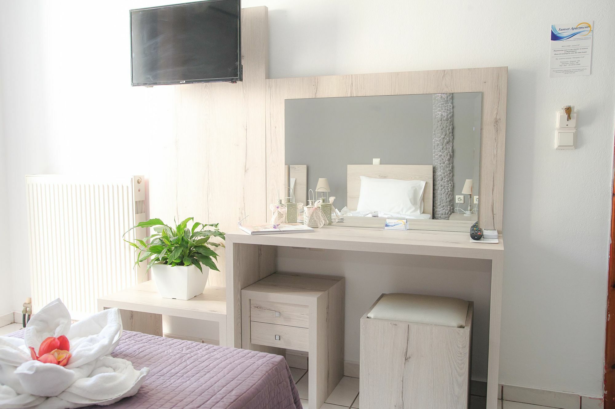 Sunset Seaside Apartments & Studios Ретимно Экстерьер фото